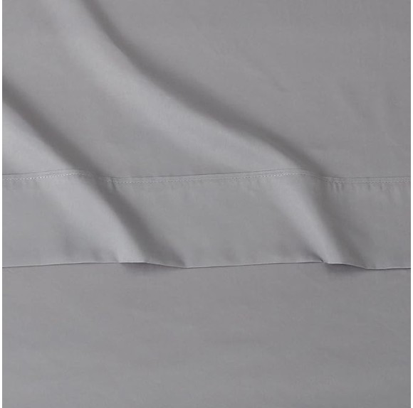 Lightweight Super Soft Easy Care Microfiber 4-Piece Bed Sheet Set with 14-Inch Deep Pockets, Full, Dark Gray, Solid