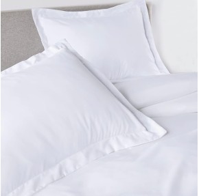 1500tc Level of Softness Soft Cooling Duvet Cover Set | Queen/Full Size - Classic White