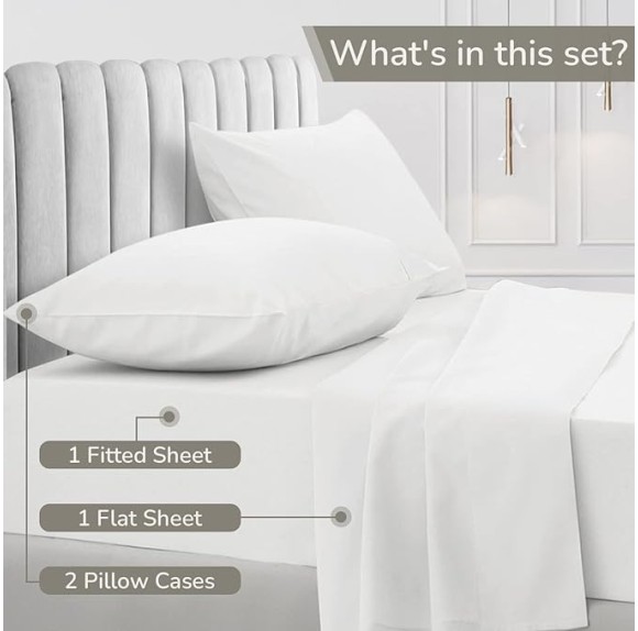 Egyptian Cotton King Sheets Set 1000 TC Luxury Hotel Soft and Smooth Burgundy King Size Bed Sheets Set Sateen Weave Extra Long Staple Cotton 16" Deep Pocket Bedding - Burgundy, 4 Piece