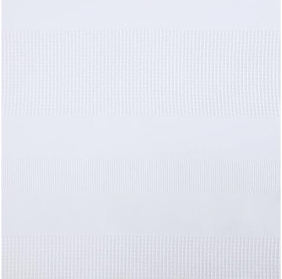 King Duvet Cover Set, Luxury Cotton Bedding with Matching Shams, All Season Home Decor (Waffle Stripe White, King)