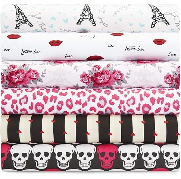 Twin Sheets, Soft & Lightweight Bedding, Fade & Wrinkle Resistant (Leopard, Twin)