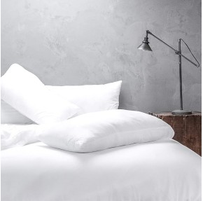 Luxurious Viscose Derived from Bamboo King Duvet Cover Set - Corner Ties - Zipper Enclosure - Wonderfully Soft - Matte White - 3pc Cover + 2 Pillowcases