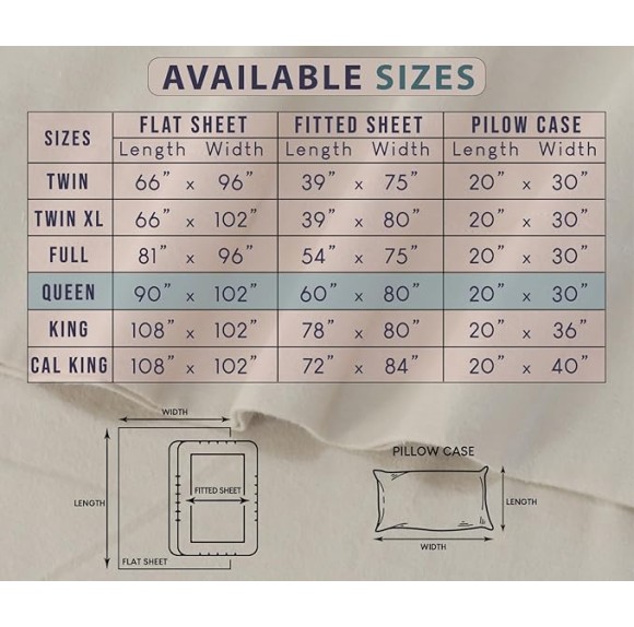 Flannel Sheets Queen Size - 100% Cotton Double Brushed Bed Sheets, Deep Pockets 16 Inches Queen Sheet Set, All Seasons Breathable & Extra Soft - Warm & Cozy, 4 Piece, Check & Bolt Pink