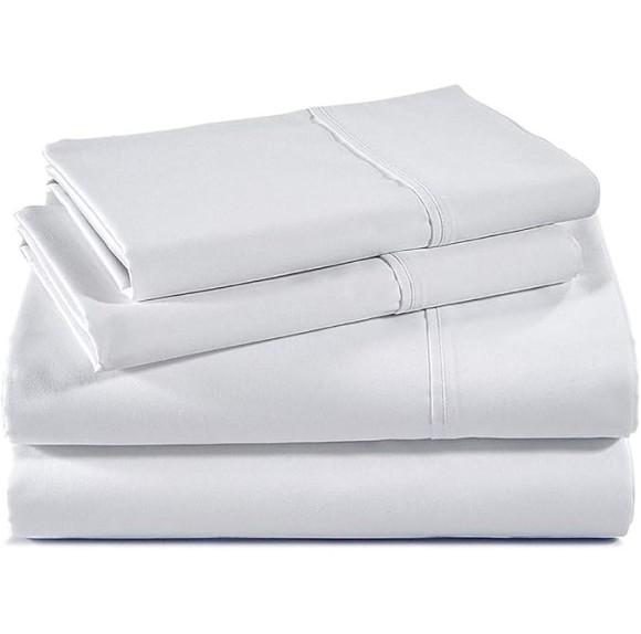 Giza Cotton Sheets King Sheets-Giza Cotton Sheets King Size Giza Sheets – My-Giza-Sheets 100% Certified Long Staple Giza Cotton Sheets Set (King Size, White)