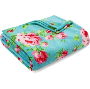 Fleece Collection | Blanket - Ultra Soft & Cozy Plush Fleece, Lightweight & Warm, Perfect for Bed or Couch, Twin, Bouquet Day