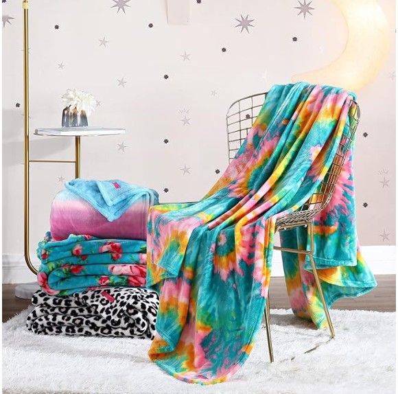 Fleece Collection | Blanket - Ultra Soft & Cozy Plush Fleece, Lightweight & Warm, Perfect for Bed or Couch, Twin, Leopard