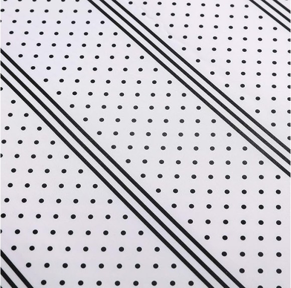 Twin Sheets, Soft & Lightweight Bedding, Fade & Wrinkle Resistant (Dots & Stripes, Twin)