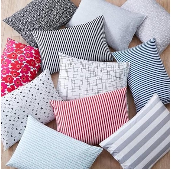 Queen Sheets, Cotton Percale Bedding Set, Crisp & Cool Home Decor (Pikkun Rasymatto, Queen)