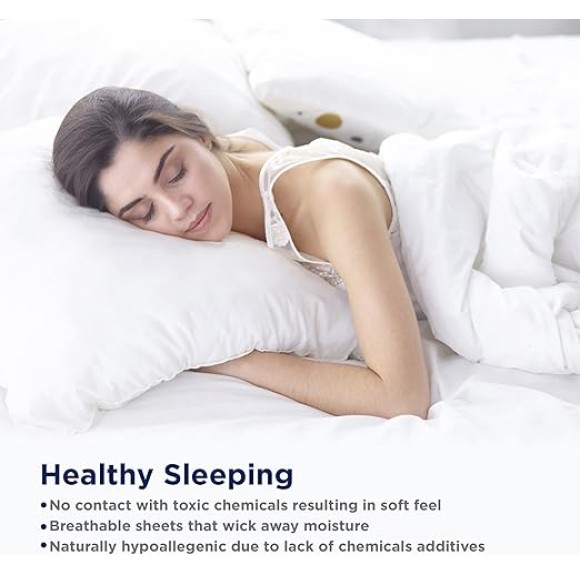 100% Egyptian Cotton Bed Sheets - 1000 Thread Count 4-Piece Charcoal Full Set Bedding Sateen Weave Luxury Hotel 16" Deep Pocket (Fits Upto 17" Mattress)