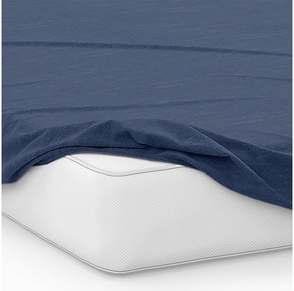 Ashford Home Essentials Bedding, 4 Piece Queen Size Sheet Set, Estate Blue