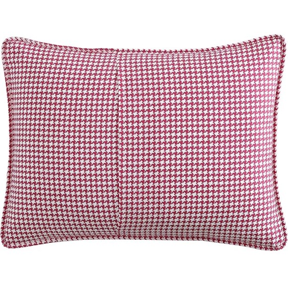 Twin Quilt Set, Cozy Brushed Microfiber Reversible Bedding Set, All Season Casual Home Décor (Floral Vineyard Pink, Twin)