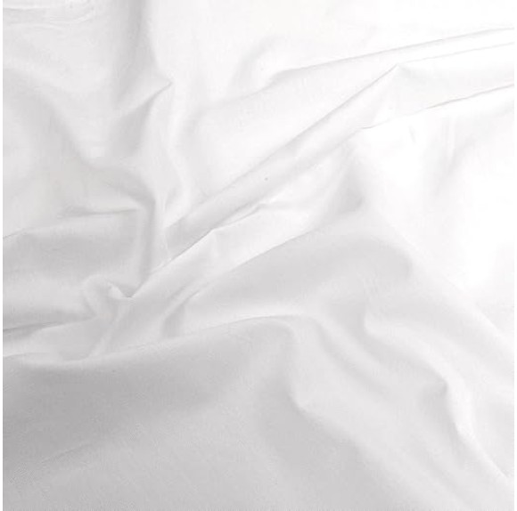 Full/Queen Size Duvet Cover Set - 3pcs 100% Cotton Duvet Cover, Includes a White Percale Duvet Cover with a Black Satin Border & 2 Cotton Pillowcases - 400TC Luxury Queen Duvet Cover Set