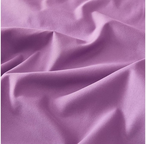 Bed Sheet Set - Brushed Microfiber Bedding - Bedding Sheets & Pillowcases - Deep Pockets - Easy Fit - Breathable & Soft Hotel Sheets - 4 Piece Full Purple