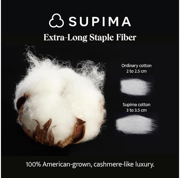 Double Stitch Supima Cotton Duvet Cover Set - 100% American Grown Cotton Embroidery Duvet Cover Queen, Luxury 600 Thread Count Sateen Weave, Hotel Quality Bedding Set, Sandstone, 90" x 90"