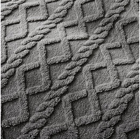 Blanket for Bed Winter Warm Dual-Sided Blanket Soft Imitated Lamb Fleece Velvet Duvet Cover Blanket Geometric Jacquard Multi-Purpose Blanket